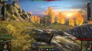 красивый бой на т57)