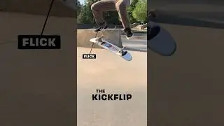Parts of the Kickflip 🔑 #kickflip #skateboarding #skateboard