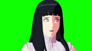 HINATA Green Screen [MMD NARUTO]