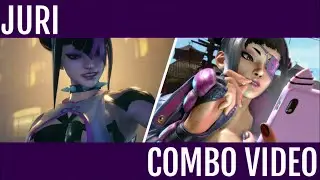 Street Fighter 6 || Juri || (Basic) Combo Video