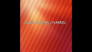 Subscribe my channel