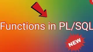 Oracle PL/SQL Functions in detail