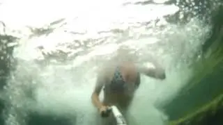 Как Света ныряла с GoPro, прикол.