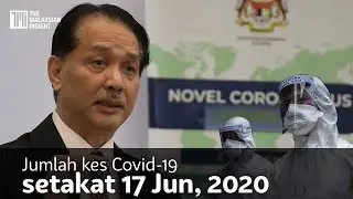 Jumlah kes Covid-19 setakat 17 Jun, 2020