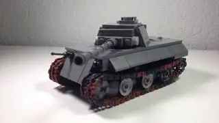 Lego World War 2 Battlefield V German Panther tank Tutorial