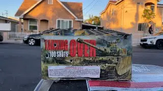 Tanking Over 100 Shot Firework