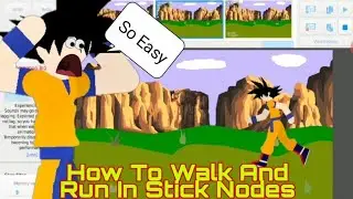 How To Walk And Run In Stick Nodes | SA ANIMATION