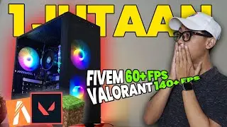 [#12] Rakit PC 1 Jutaan Main FiveM Tembus 60 FPS!!