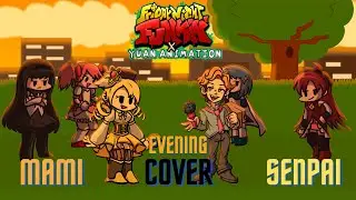 FNF Evening: Mami & Senpai Cover [ +MIDI & FLP ] :FNF x Yuan animation: