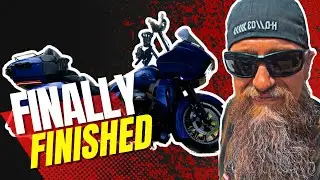 Revamped And Road-ready: Unveiling My Stunning Harley Road Glide!