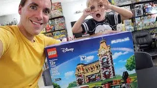 GREG & CLARK vs LEGO DISNEY TRAIN (part 1)