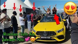 Crazy Superbike & Supercar Reactions – Russian Girls Freak Out!