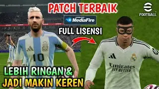 UPDATE PATCH v8.6.2 !! Cara Pasang Patch eFootball 2024 Mobile Full Lisensi terbaru