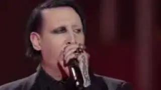 Marilyn Manson and Tyler Bates performing Sweet Dreams Acoustic live on italian TV show MUSIC
