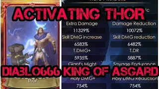 HOW TO ACTIVATE THOR THE GOD OF ASGARD - LEGACY OF DISCORD - DIABLO666