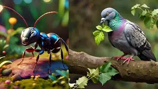 The Little Ant and the Kind Pigeon - A Heartwarming Friendship Story for Kids
