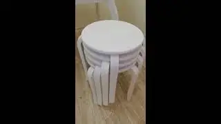 Табурет из дерева. Интернет покупка в Scandi Plus.