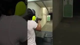 OG THOMPSON SMG SHOOTING IT SEMI AUTO 🔥 comment if y’all wanna see me shoot the FULLY AUTO UZI?👀🥶