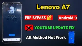Lenovo A7 FRP Bypass 2023 | All Method Not Work | All Lenovo Android 10 Frp Bypass