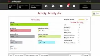 Checking your Clients Adherence Percentages on PT Distinction