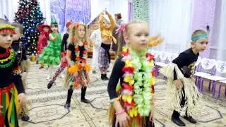 Зажигательный новогодняя танец 