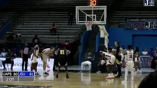 when the cheerleader tries too hard to distract the free throw shooter