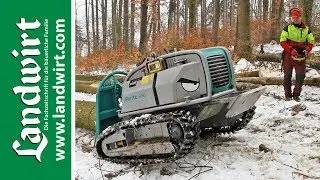 Pfanzelt Moritz felling machine in action | landwirt.com