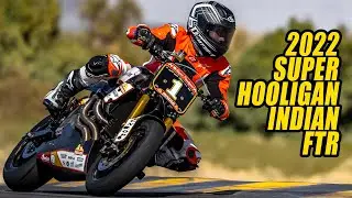 2022 Indian FTR1200 Hooligan Race Bike - First Ride