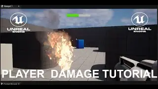Player Damage tutorial in Unreal Engine 5