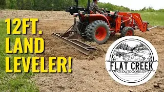 Trying the 12ft Land Leveler We Found In the Woods