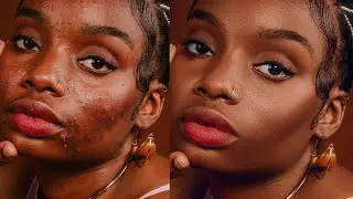 High-end Skin Retouching from start to End in Photoshop using Frequency Separation