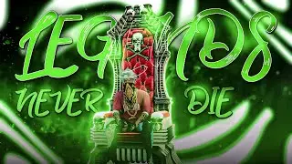 LEGENDS NEVER DIE 💔 FREE FIRE MONTAGE 🔥