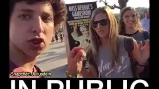 TICKLING STRANGERS IN PUBLIC