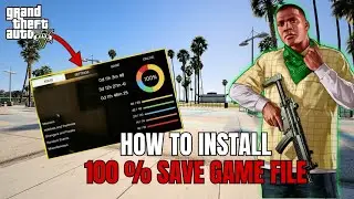 How to install GTA v save game file (step by step) guide.