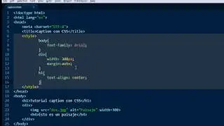 Tutoriales CSS - Efecto Caption en Imágenes