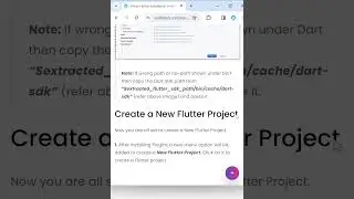 Flutter Setup Tutorial: Android Studio Quick Guide #flutter #shorts #android #androidstudio
