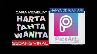 cara membuat tulisan harta tahta hanya dengan Handphone viral Tiktok