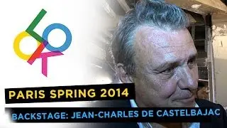 Jean-Charles de Castelbajac Backstage: Paris Fashion Week Spring 2014