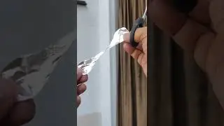 Science with aluminium foil 