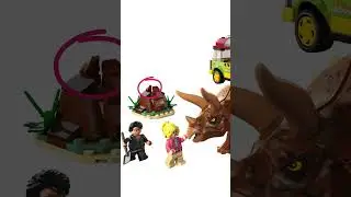 Причём тут LEGO лягушки? #lego #jurassicworld #лего