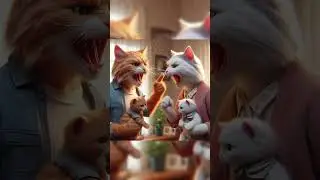 Endless Fight of Cat Couple...💔 | Cat story 🐱 