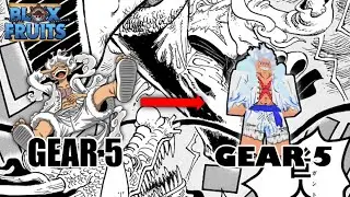 Kaido Vs Luffy Gear 5 but in roblox blox fruits!