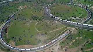 Tehachapi Loop in 4K