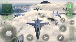 Fighter Jet Combat Warzone : Epic War Flight Simulator - Amdroid Ios Gameplay