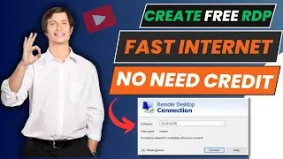 How to create RDP | Create High Speed ( Internet ) RDP | RDP kaise banaye