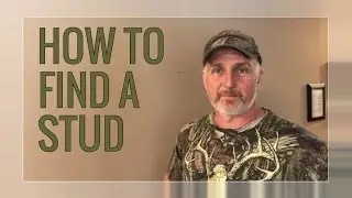 How To use a Magnetic STUD FINDER & Find the Center of a Stud - SIMPLE & EASY