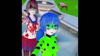 MMD Yandere Simulator X Miraculous Just Dance