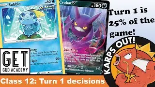 If you mess this up, you won't win! Turn 1 decision making in the Pokémon Trading Card Game