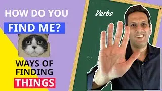 The verb to find, uses and alternatives in English