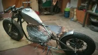 БОББЕР из Днепра / Изготовление бензобака часть 2 / Making Gas Tank